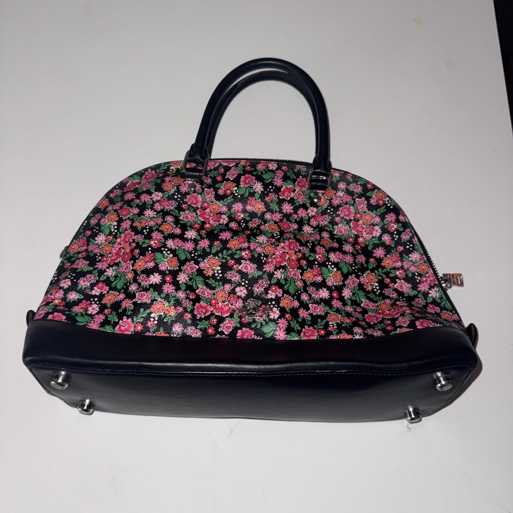 Coach Sierra Posey Floral Satchel
